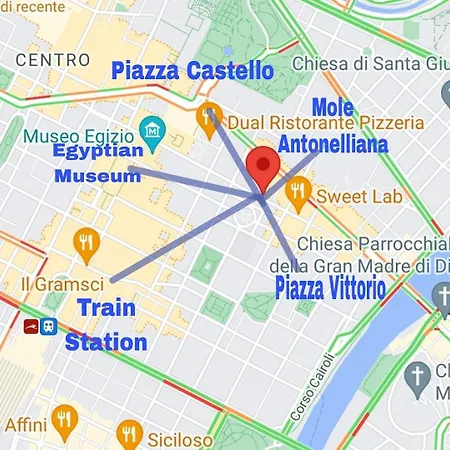 The House Of Artists - 2 Minutes From The Mole Antonelliana Τορίνο